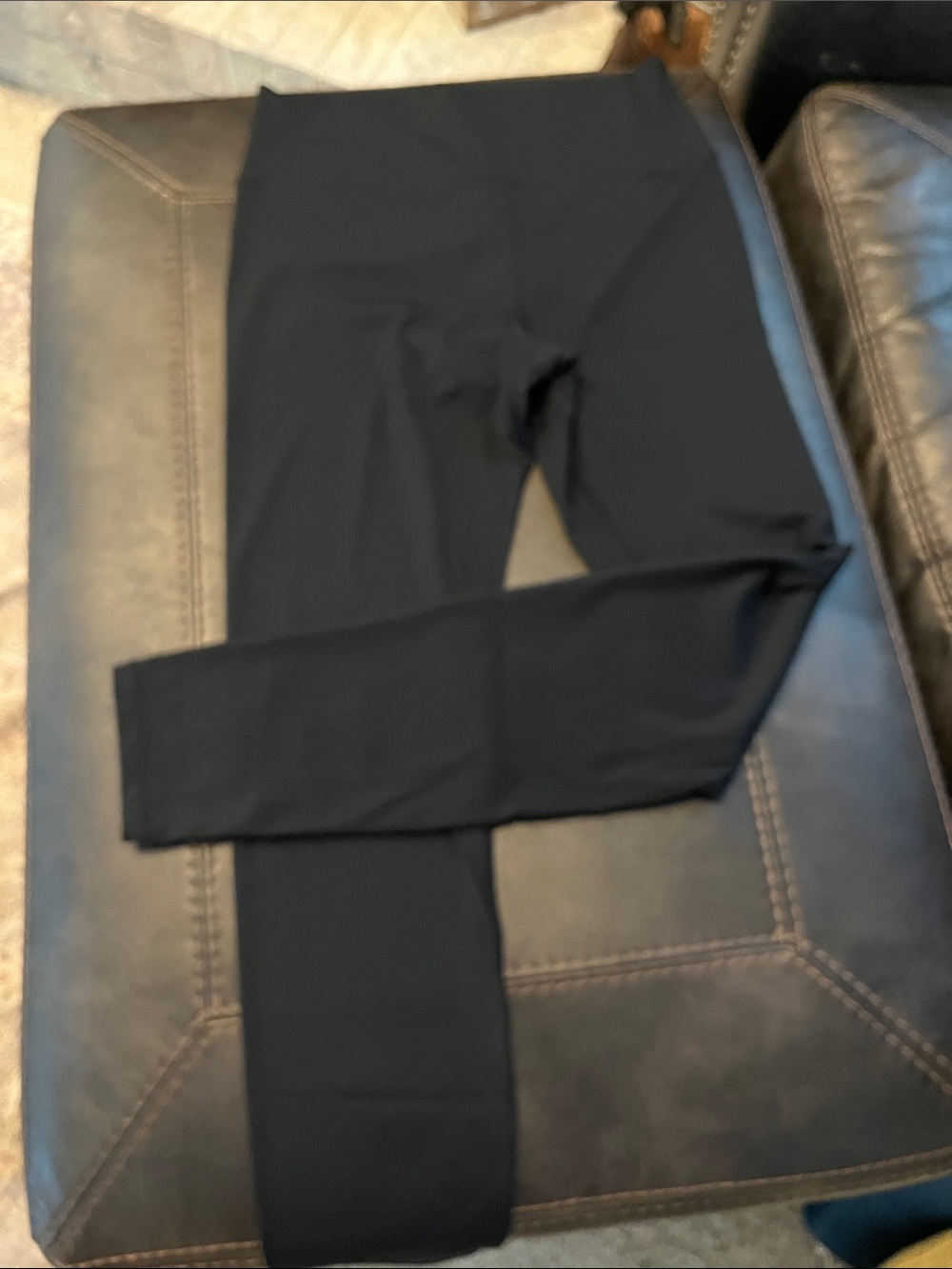 ZYIA Black High-Waist Leggings